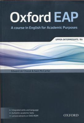 Oxford EAP: Upper Intermediate/B2 Student's Book and DVD-ROM Pack