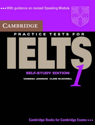 Cambridge Practice Tests for IELTS 1 Self-study Student's Book Student's Book