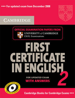 Cambridge First Certificate in English 2 for Updated Exam Student's Book With Answers
